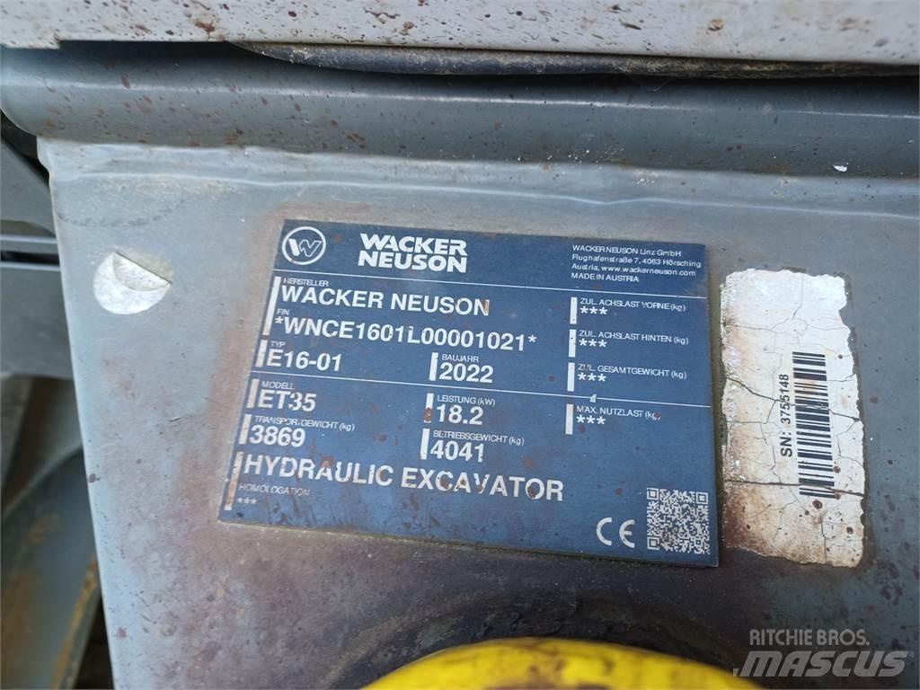 Wacker Neuson ET35 大型油圧ショベル12t以上（パワーショベル・ユンボ）