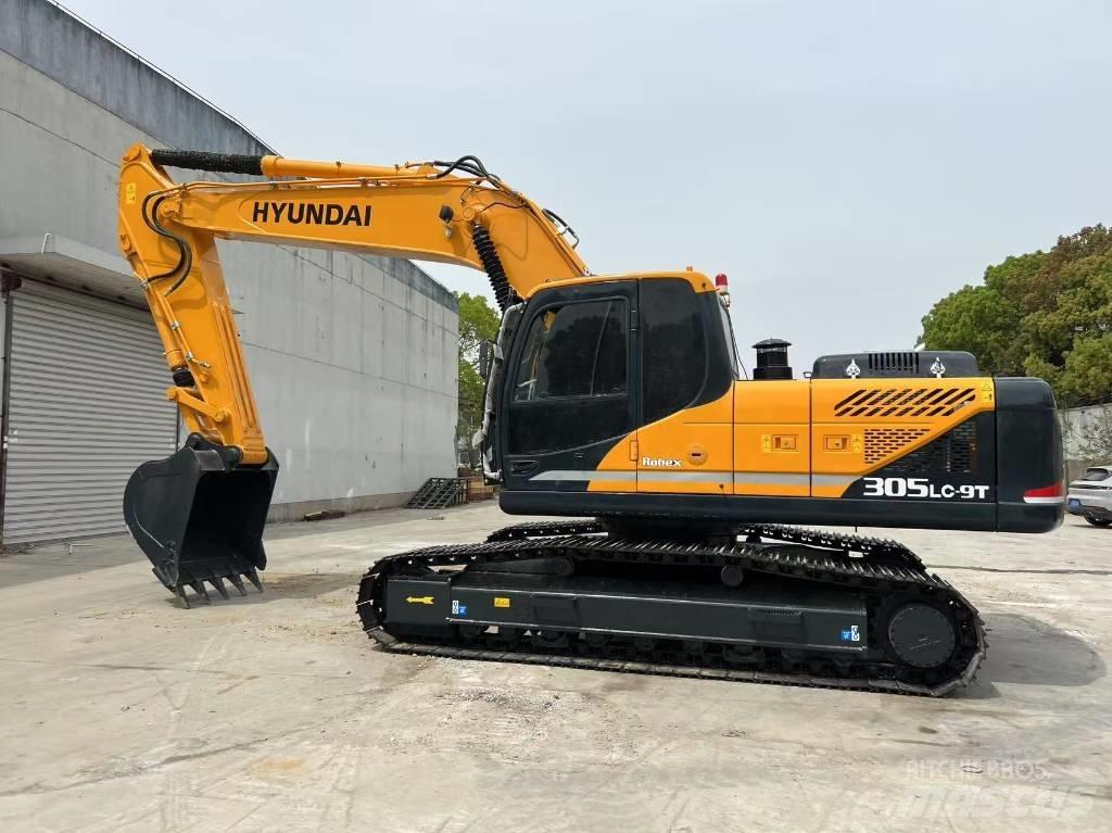 Hyundai r305lc-9t 中型油圧ショベル 7ｔ-12ｔ（ユンボ・パワーショベル・バックホー）