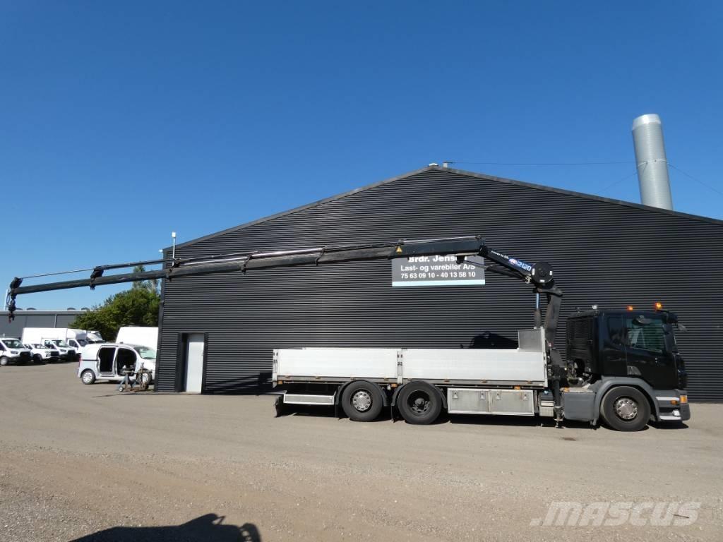 Scania P 370 クレーントラック、ユニック車