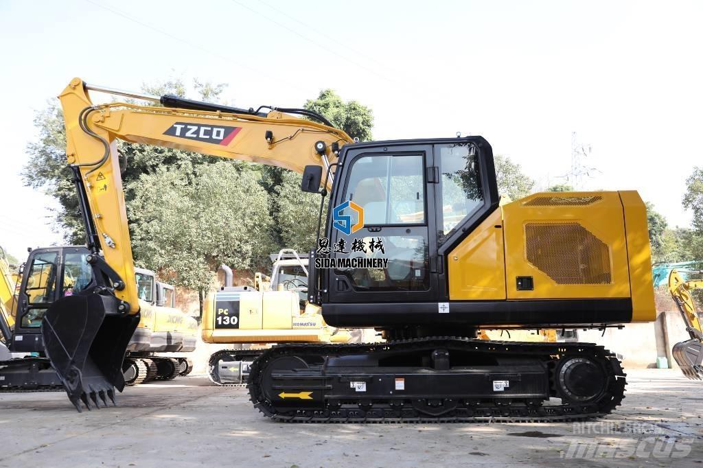 TZCO TZ130 中型油圧ショベル 7ｔ-12ｔ（ユンボ・パワーショベル・バックホー）