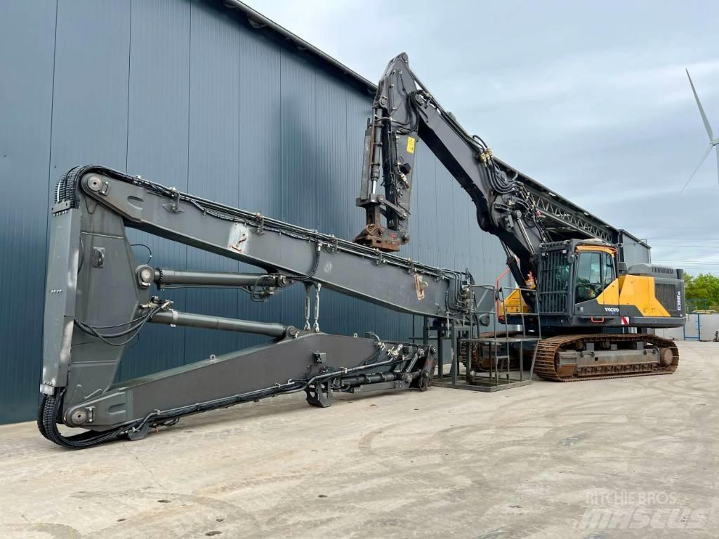 Volvo EC380E HR UHD 解体油圧ショベル