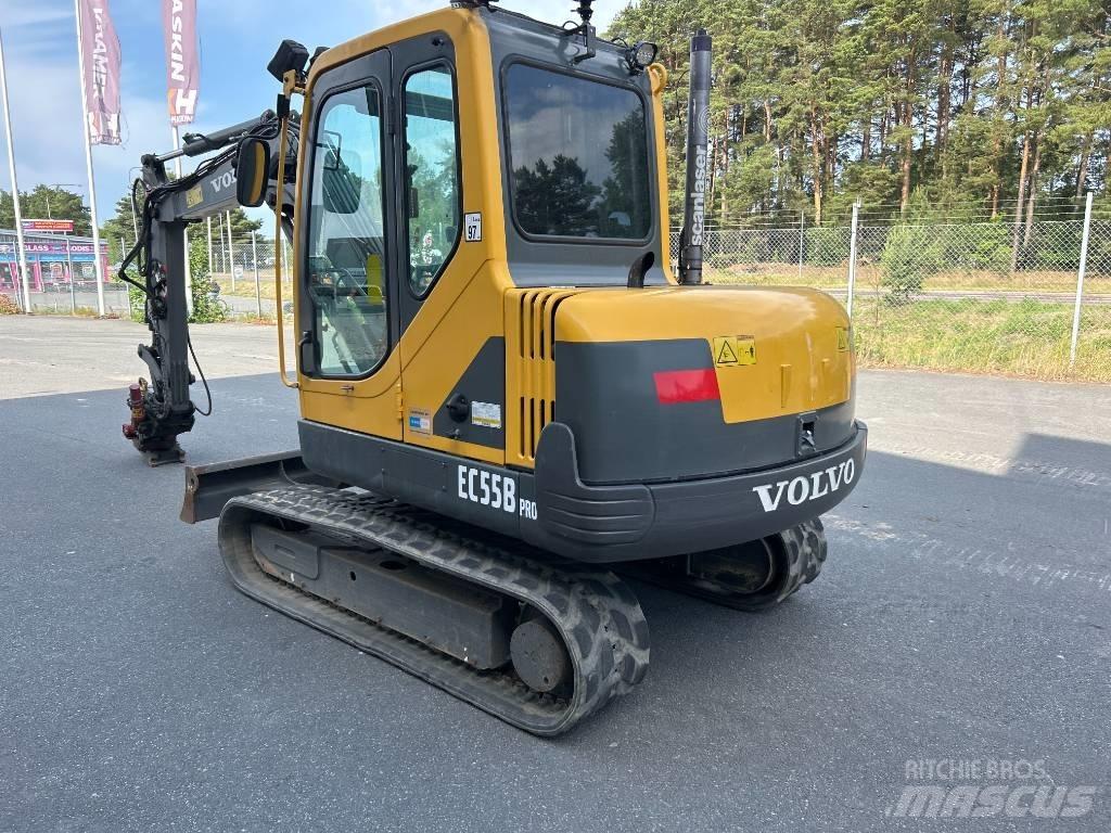 Volvo EC 55 B Pro ミニ油圧ショベル 7t以下（ミニユンボ・ミニディガー）