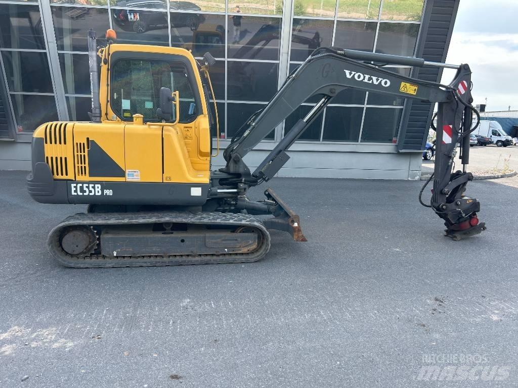 Volvo EC 55 B Pro ミニ油圧ショベル 7t以下（ミニユンボ・ミニディガー）