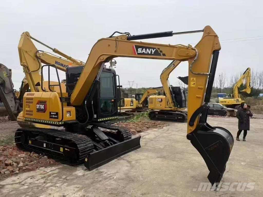 Sany SY75C 中型油圧ショベル 7ｔ-12ｔ（ユンボ・パワーショベル・バックホー）