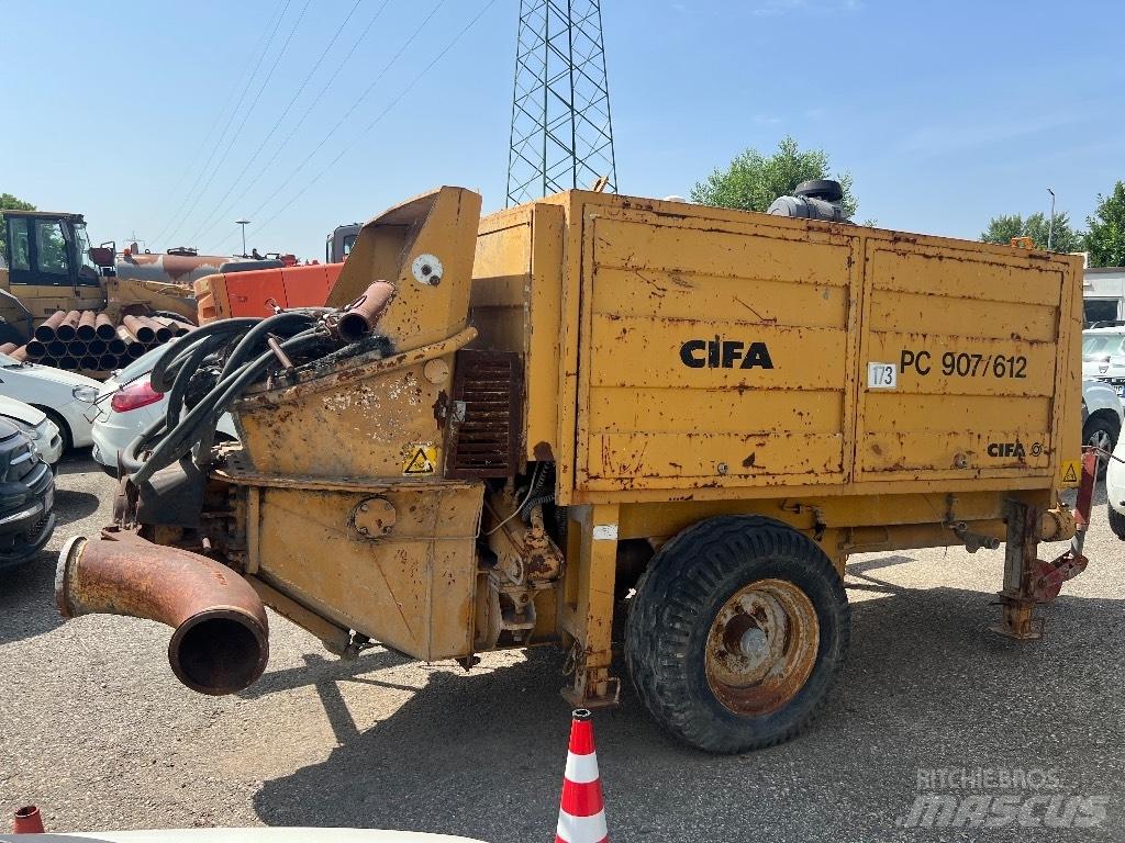 Cifa PC 907/612 コンクリート打設ブーム