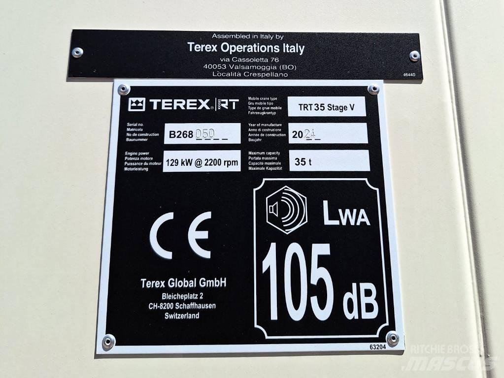 Terex TRT 35 ラフテレーンクレーン