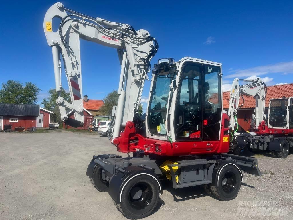 Takeuchi TB 370 W ホイール式油圧ショベル（パワーショベル・ユンボ・バックホー）