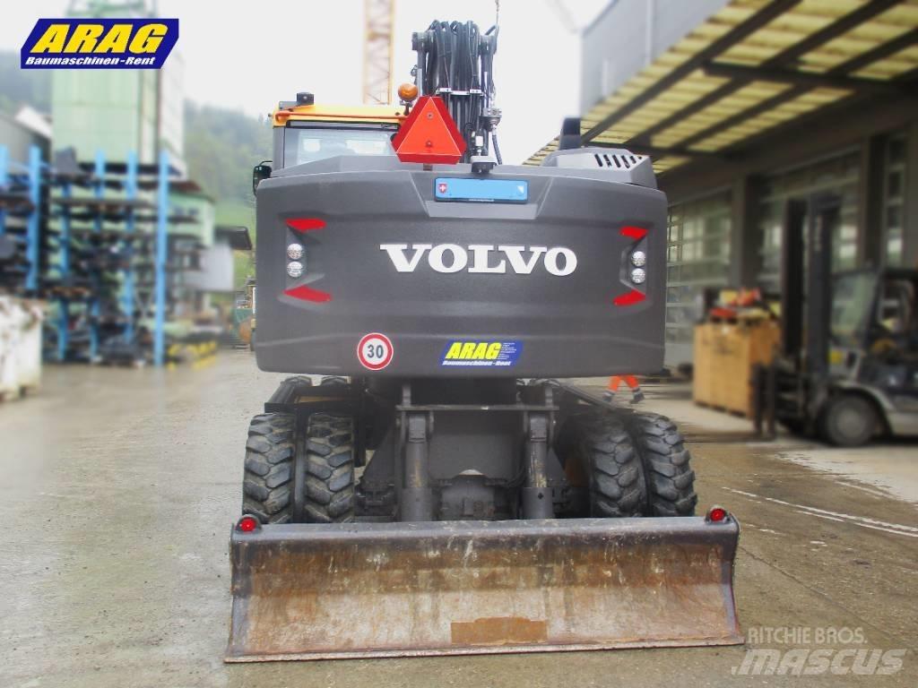 Volvo EWR 150 E ホイール式油圧ショベル（パワーショベル・ユンボ・バックホー）