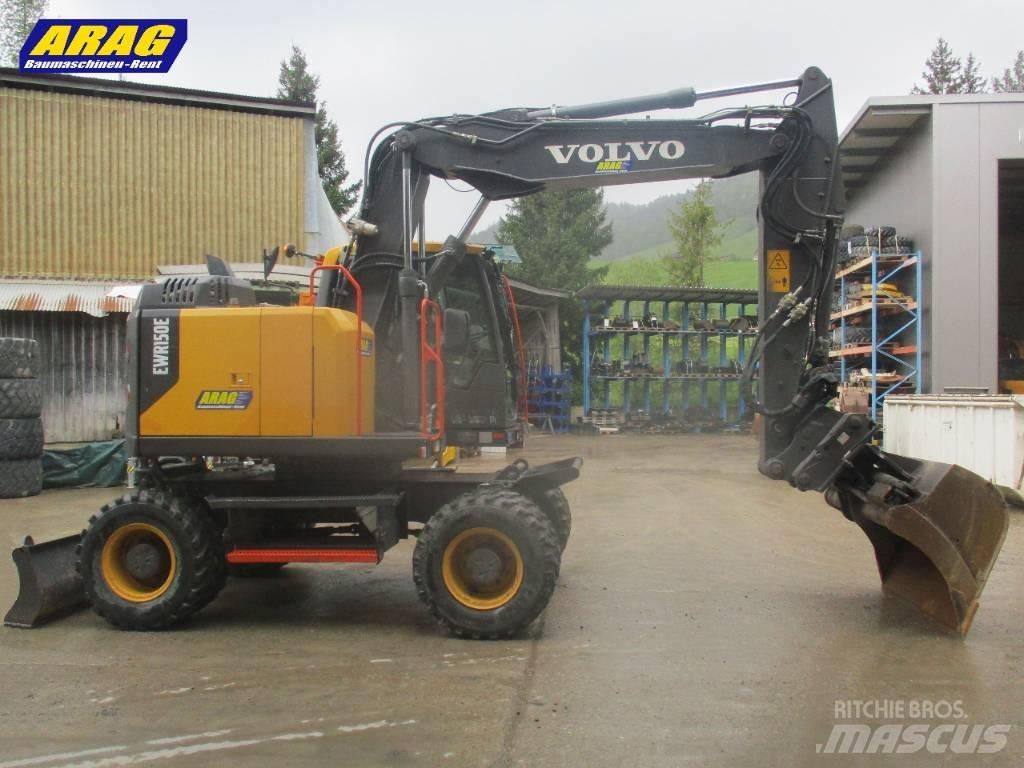 Volvo EWR 150 E ホイール式油圧ショベル（パワーショベル・ユンボ・バックホー）