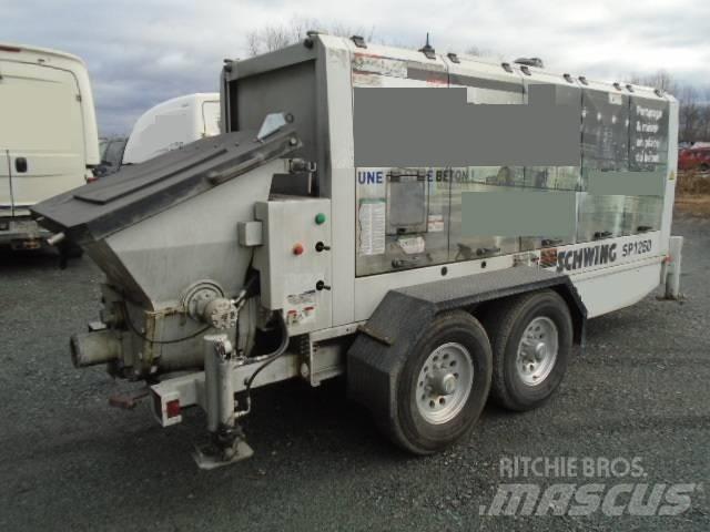 Schwing SP 1250 コンクリートポンプ車