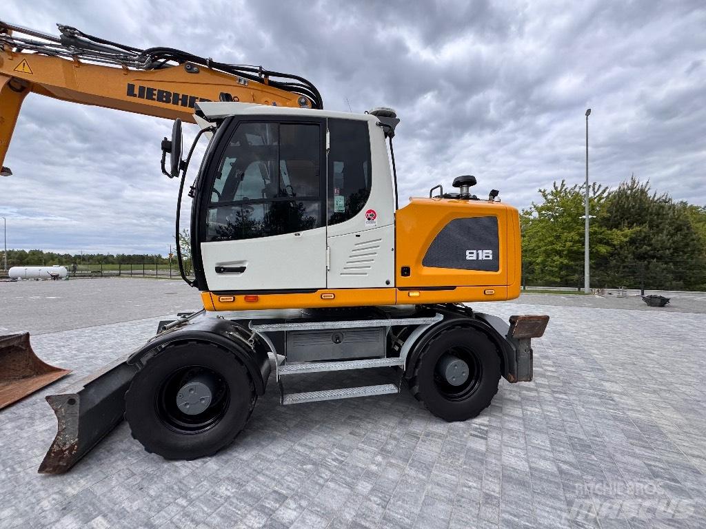 Liebherr A 916 ホイール式油圧ショベル（パワーショベル・ユンボ・バックホー）