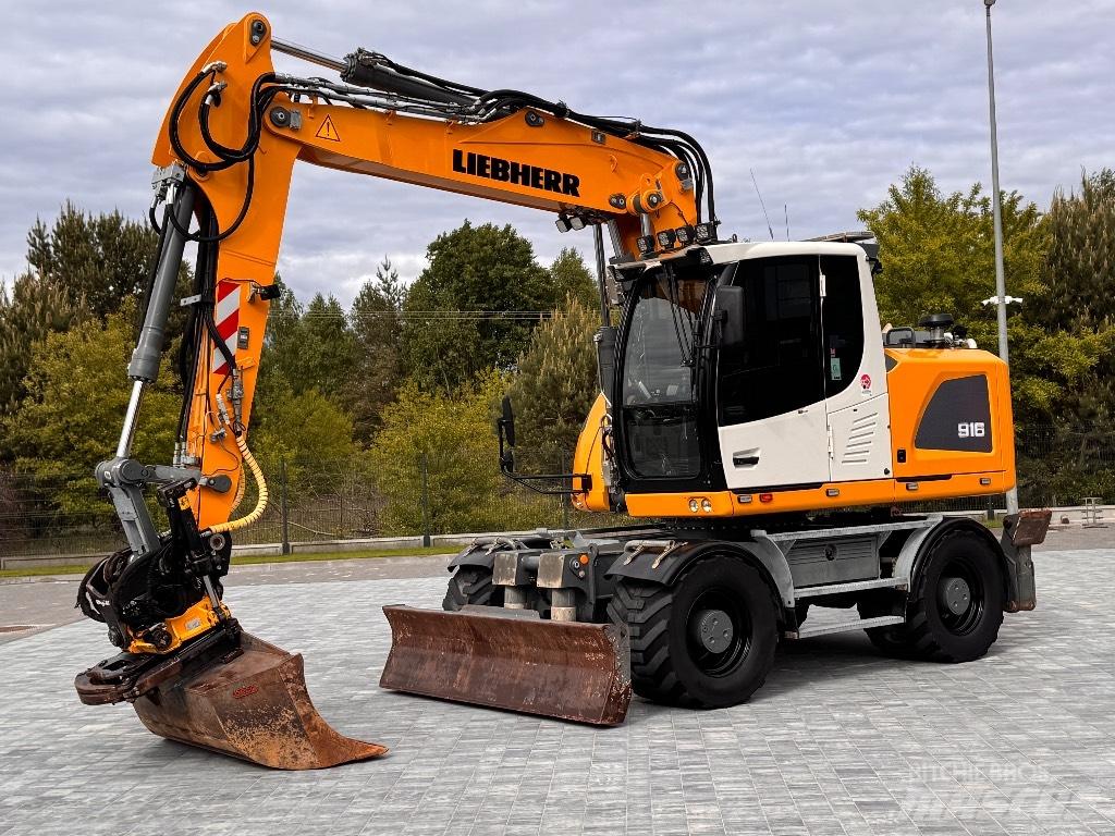 Liebherr A 916 ホイール式油圧ショベル（パワーショベル・ユンボ・バックホー）