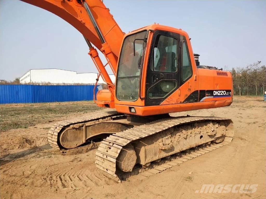 Doosan dh220lc-7 大型油圧ショベル12t以上（パワーショベル・ユンボ）