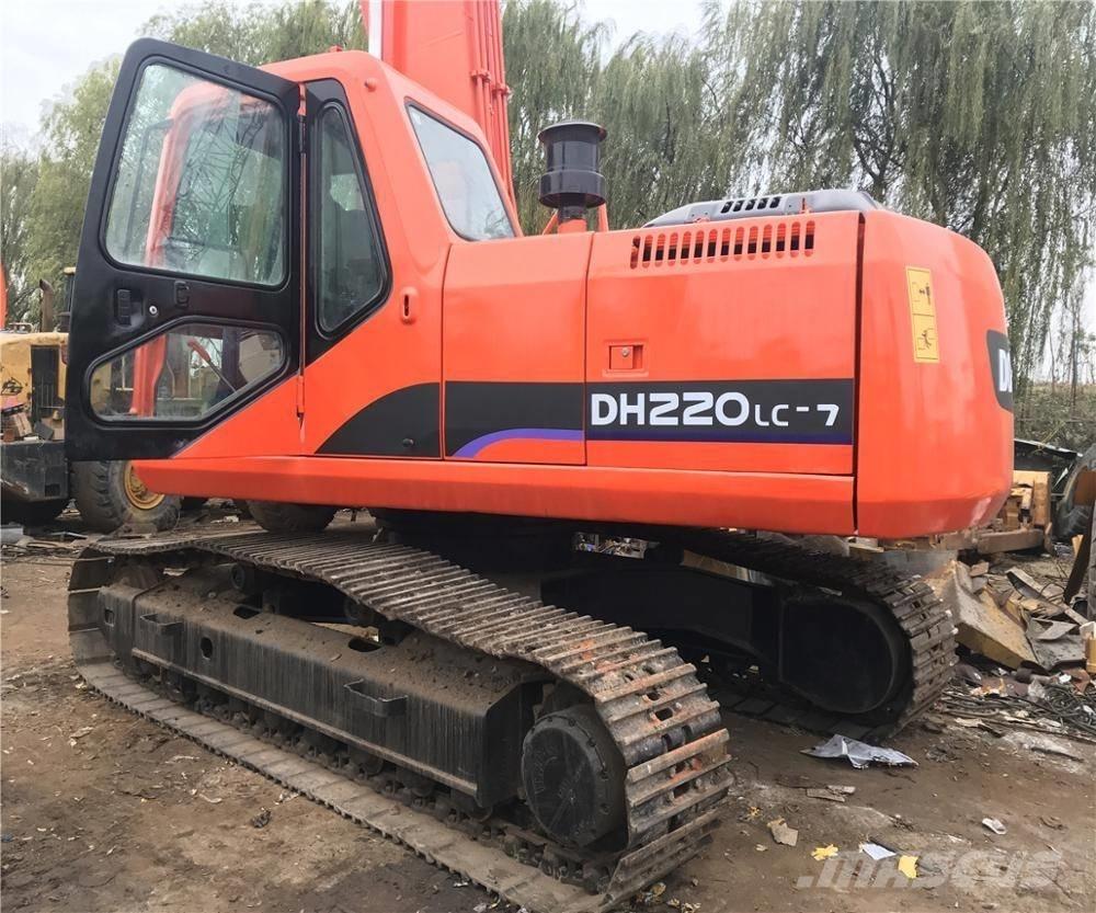 Doosan dh220lc-7 大型油圧ショベル12t以上（パワーショベル・ユンボ）