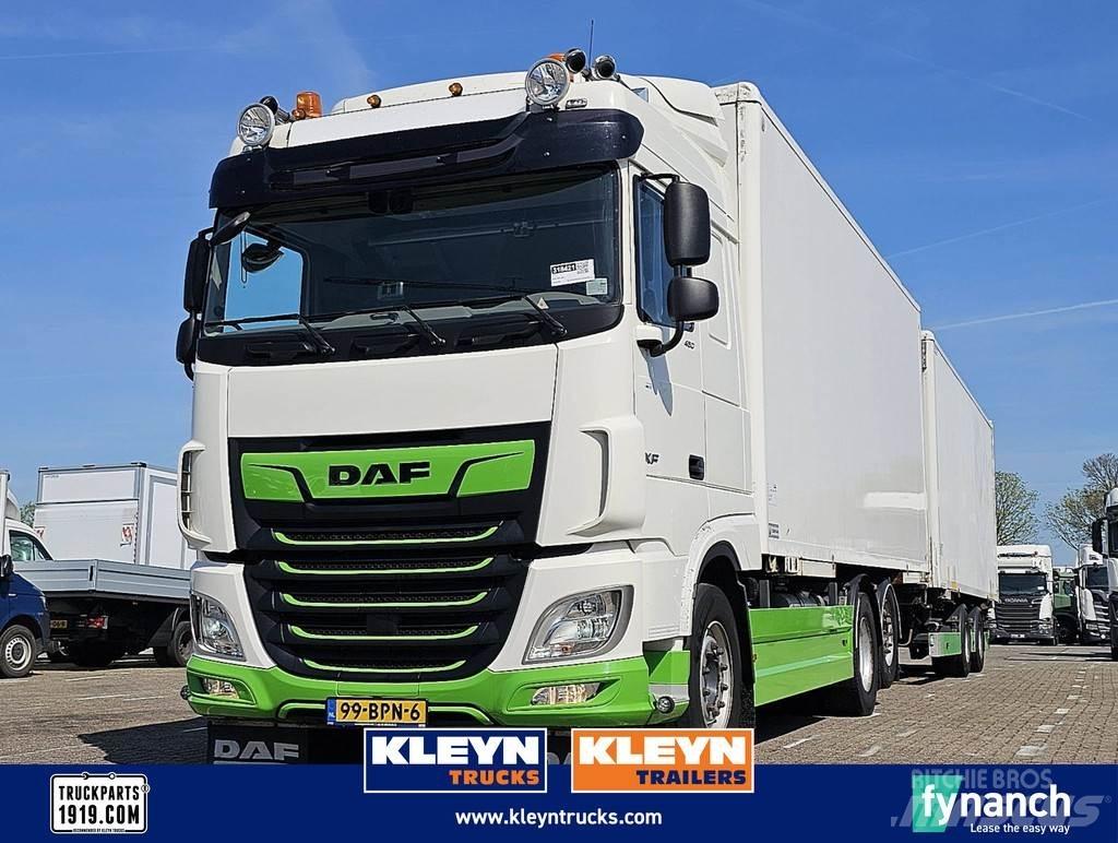 DAF XF 480 FAR ボックスボディー、ウイング、箱車