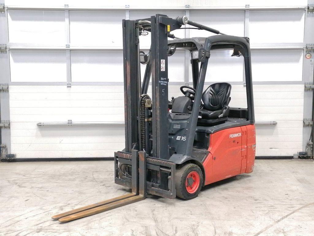 Linde E16 バッテリーフォークリフト