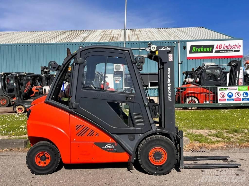 Linde H35T-02 LPGフォークリフト