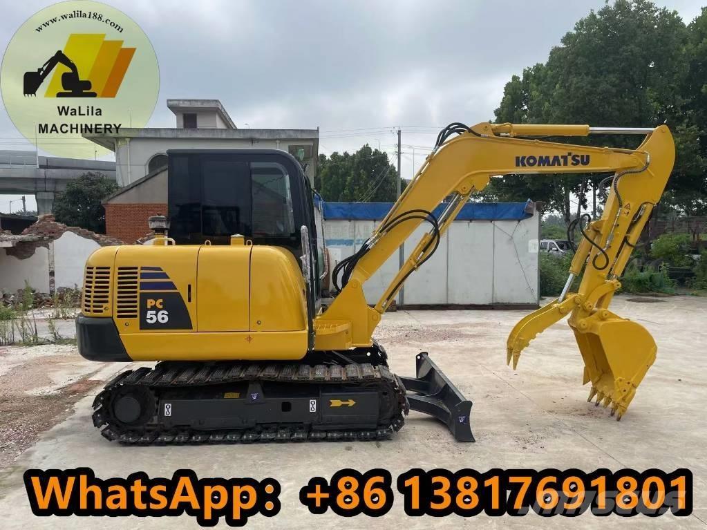 Komatsu PC 56-7 ミニ油圧ショベル 7t以下（ミニユンボ・ミニディガー）