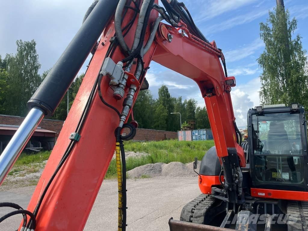 Kubota KX 080 中型油圧ショベル 7ｔ-12ｔ（ユンボ・パワーショベル・バックホー）