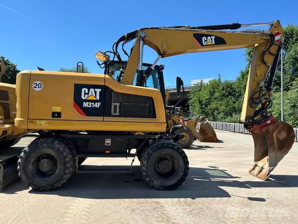 CAT M 314 F ホイール式油圧ショベル（パワーショベル・ユンボ・バックホー）