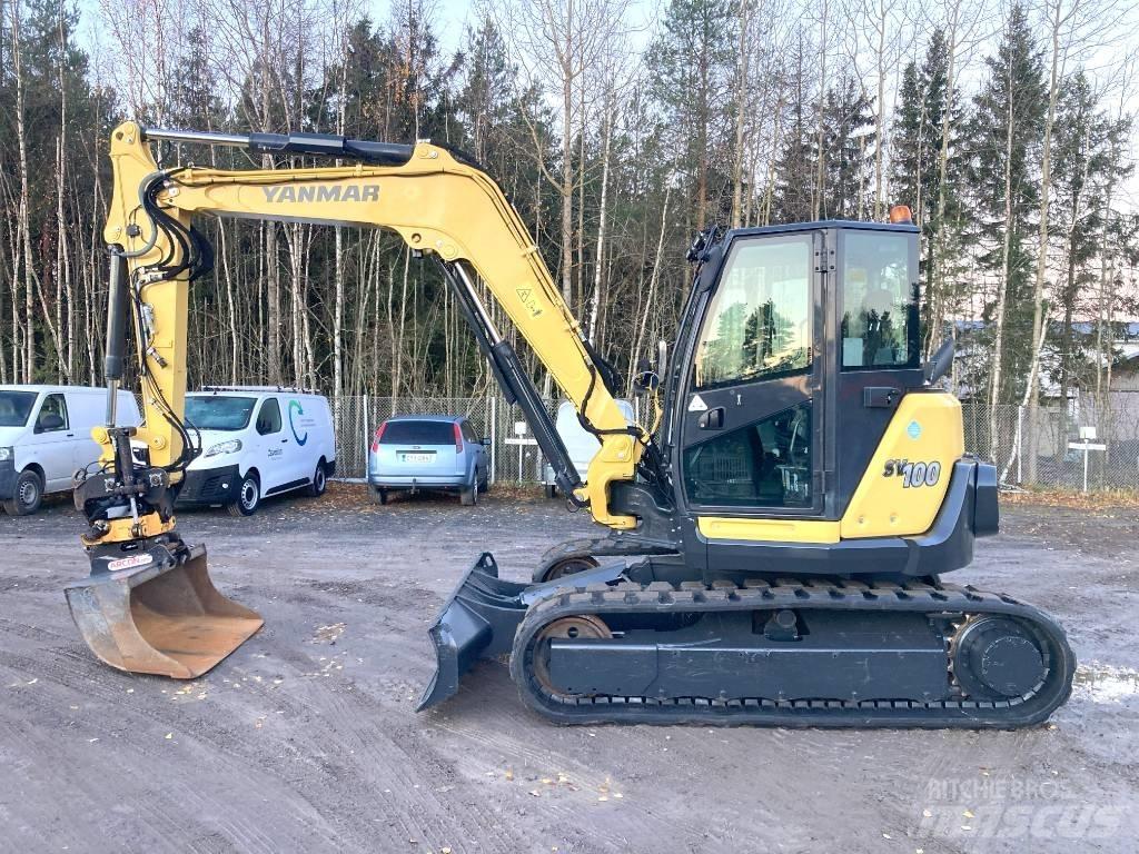 Yanmar SV 100-2A 中型油圧ショベル 7ｔ-12ｔ（ユンボ・パワーショベル・バックホー）