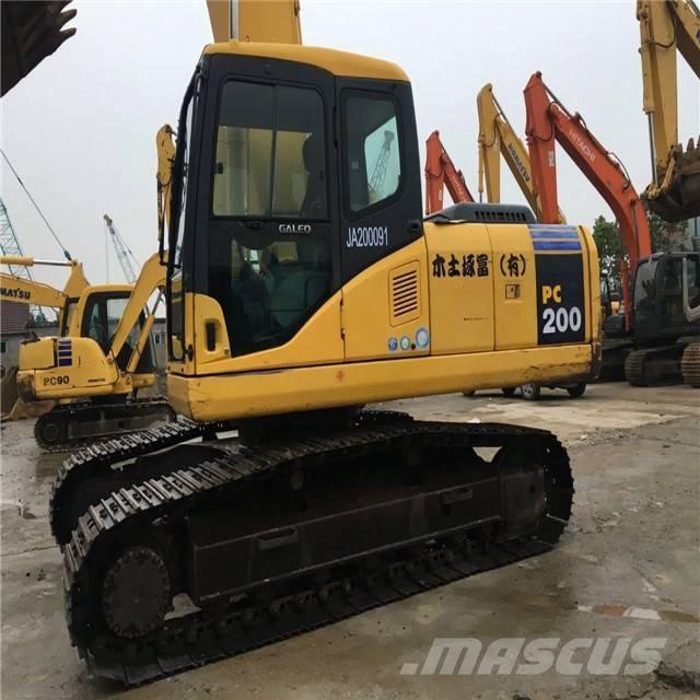 Komatsu pc200-7 大型油圧ショベル12t以上（パワーショベル・ユンボ）