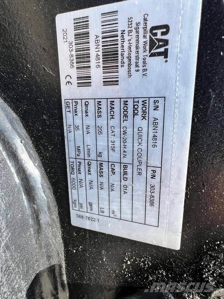 CAT M314-07 ホイール式油圧ショベル（パワーショベル・ユンボ・バックホー）