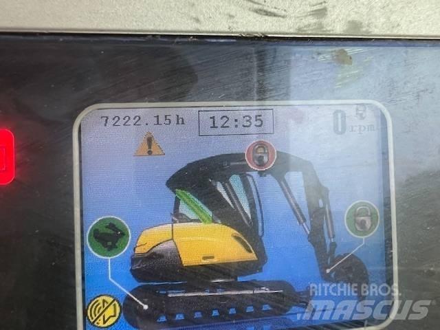 Mecalac 8 M CR 中型油圧ショベル 7ｔ-12ｔ（ユンボ・パワーショベル・バックホー）