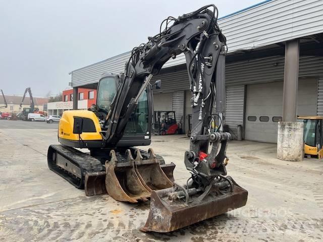 Mecalac 8 M CR 中型油圧ショベル 7ｔ-12ｔ（ユンボ・パワーショベル・バックホー）