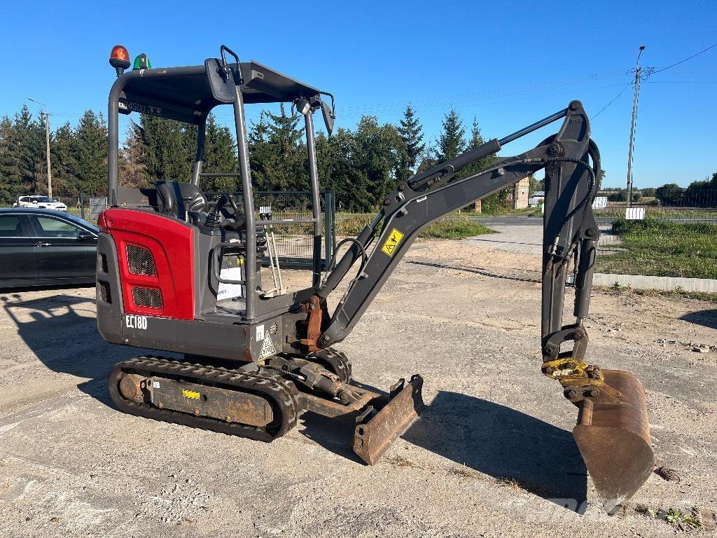 Volvo EC18D ミニ油圧ショベル 7t以下（ミニユンボ・ミニディガー）