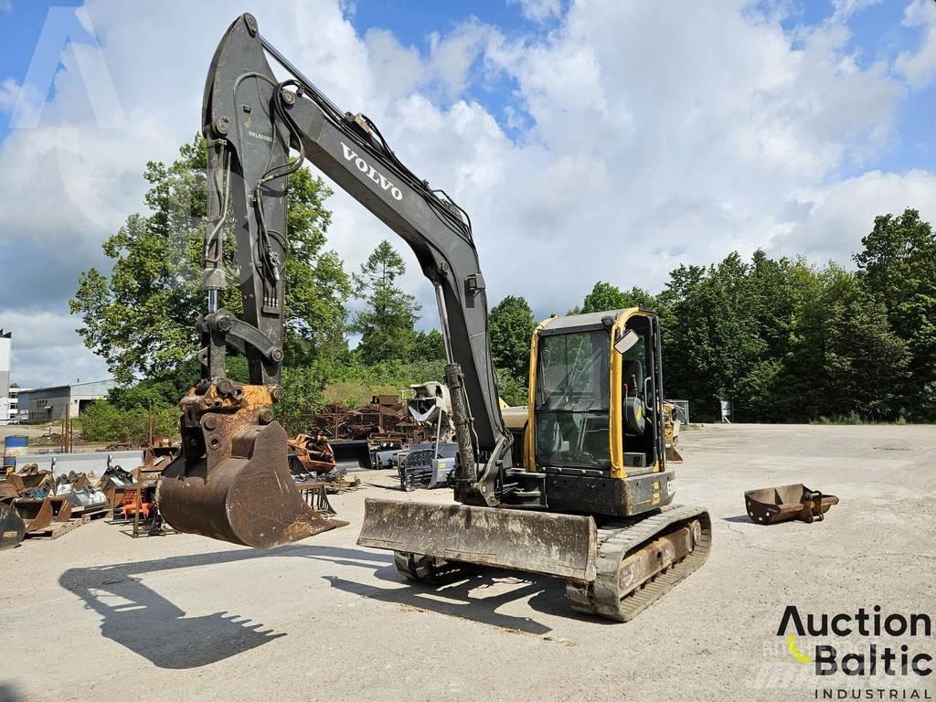 Volvo ECR 88 中型油圧ショベル 7ｔ-12ｔ（ユンボ・パワーショベル・バックホー）