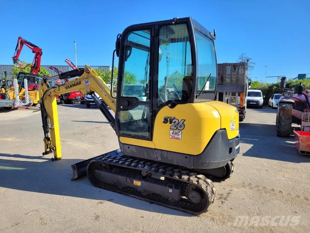 Yanmar SV 26 ミニ油圧ショベル 7t以下（ミニユンボ・ミニディガー）