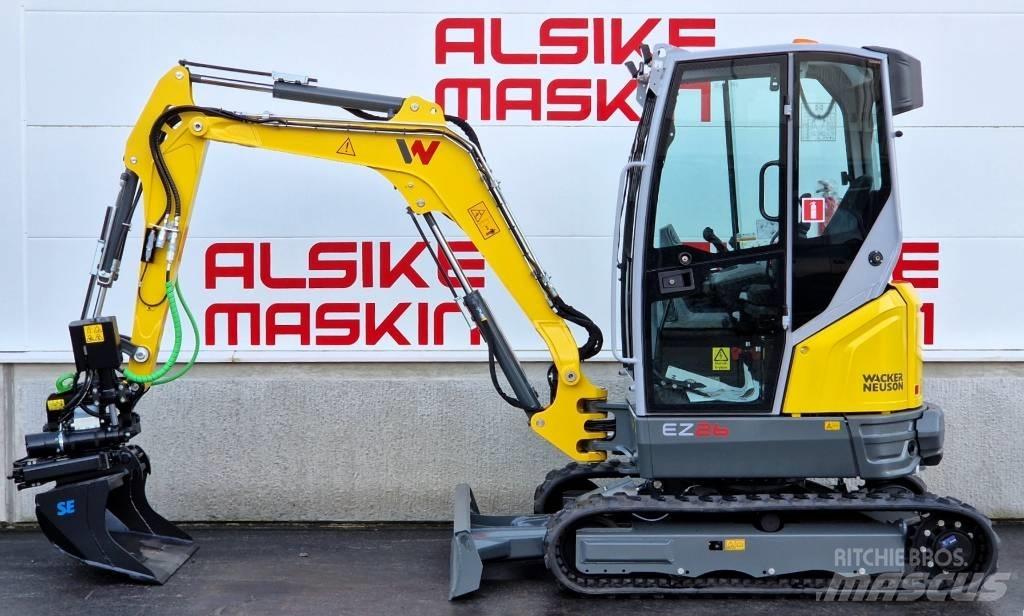 Wacker Neuson EZ 26 ミニ油圧ショベル 7t以下（ミニユンボ・ミニディガー）