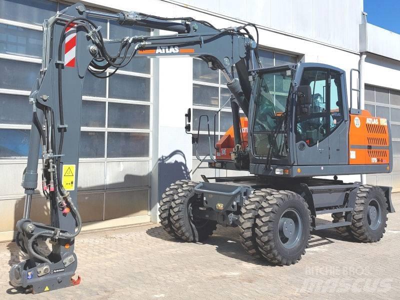 Atlas 175 W-6 ホイール式油圧ショベル（パワーショベル・ユンボ・バックホー）