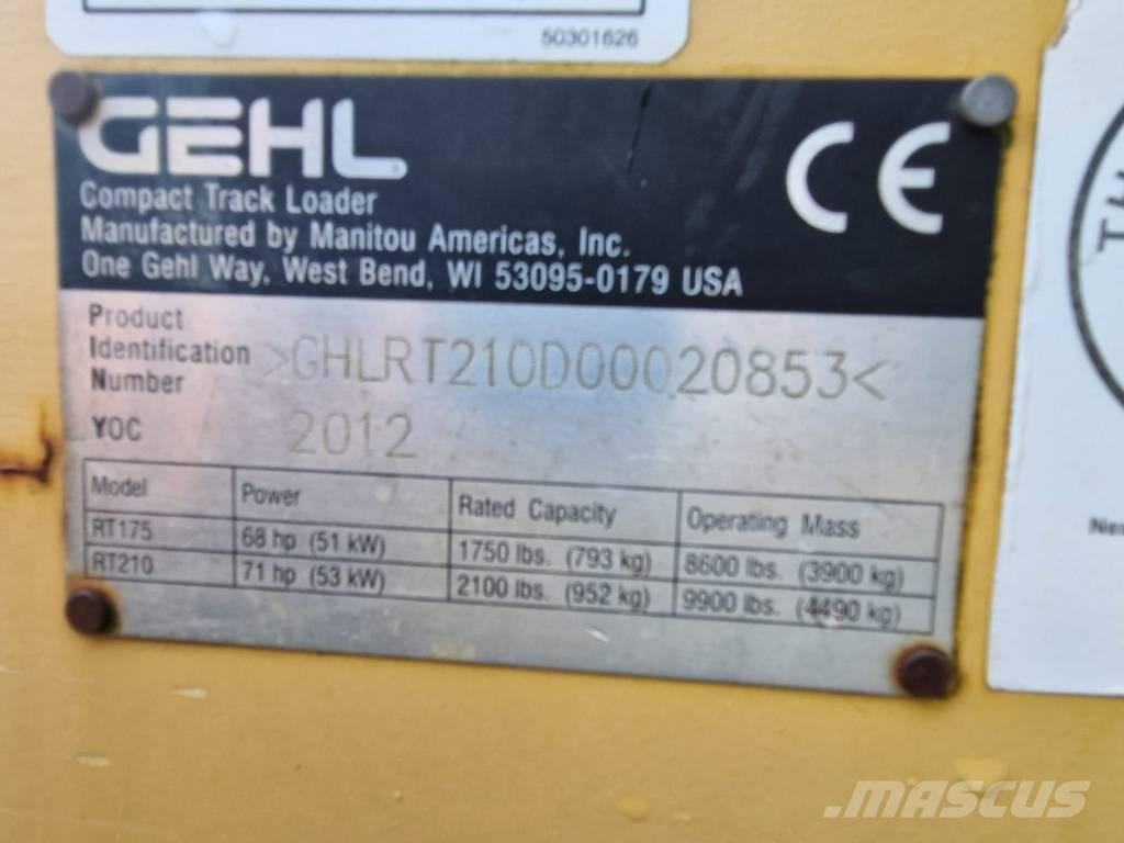 Gehl RT 210 クローラーローダー
