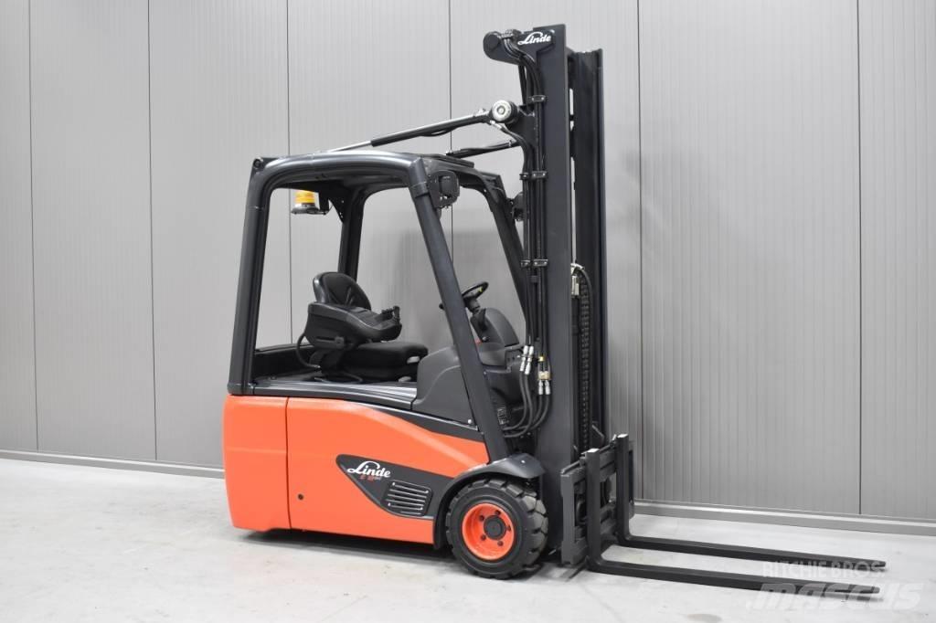 Linde E 18 - 02 バッテリーフォークリフト