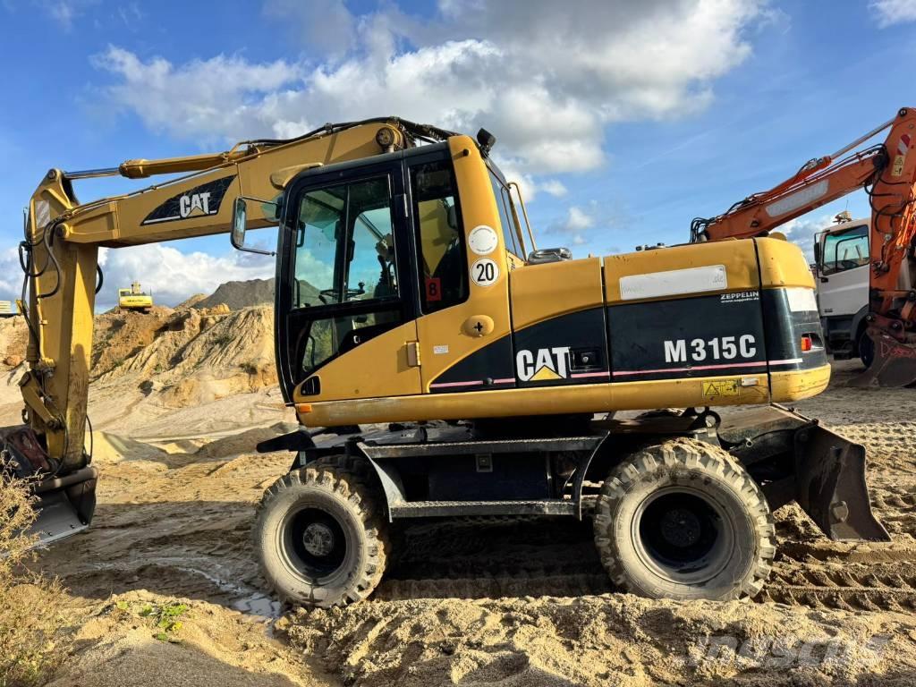 CAT M 315 C ホイール式油圧ショベル（パワーショベル・ユンボ・バックホー）