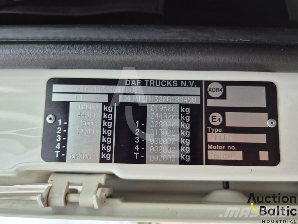 DAF XF 480 FT 中古トラクターヘッド | トレーラーヘッド