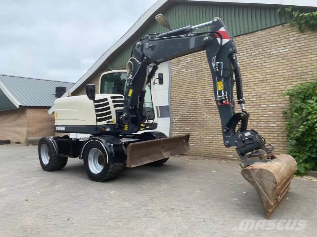 Terex TW85 ホイール式油圧ショベル（パワーショベル・ユンボ・バックホー）