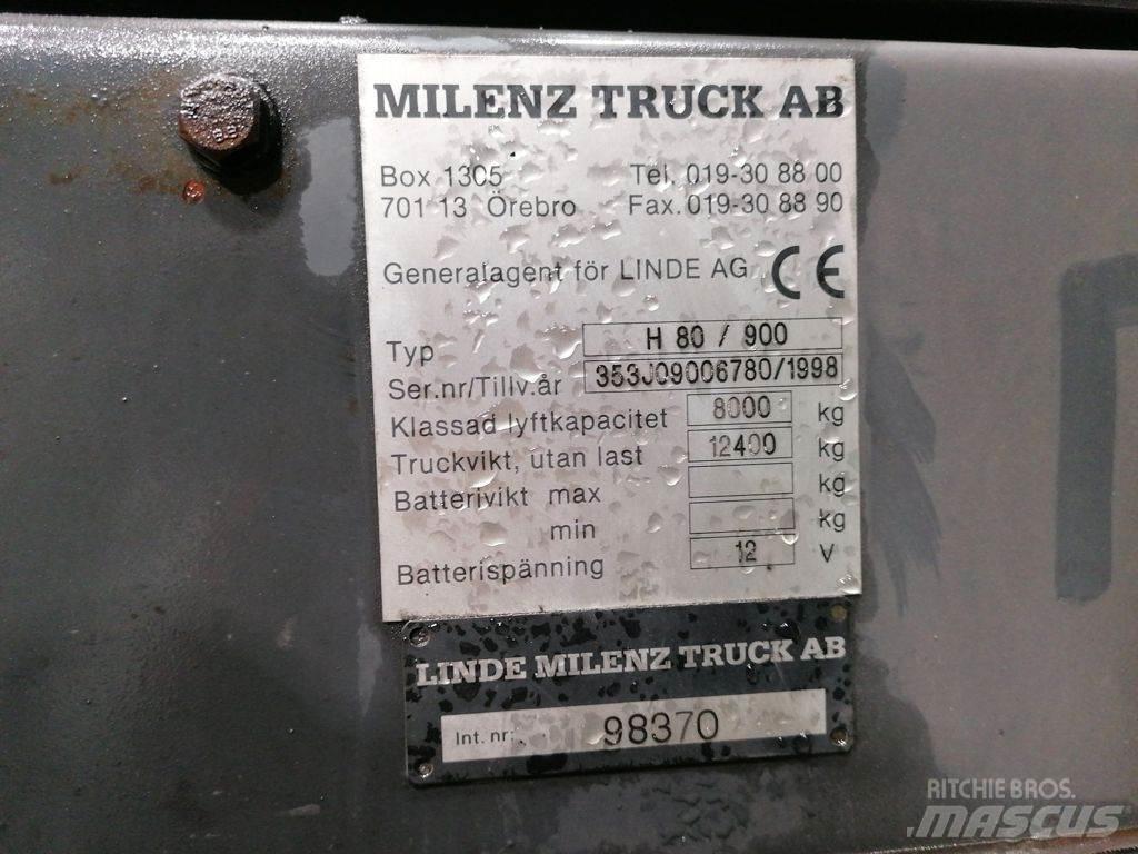 Linde H80D/900 ディーゼル・軽油