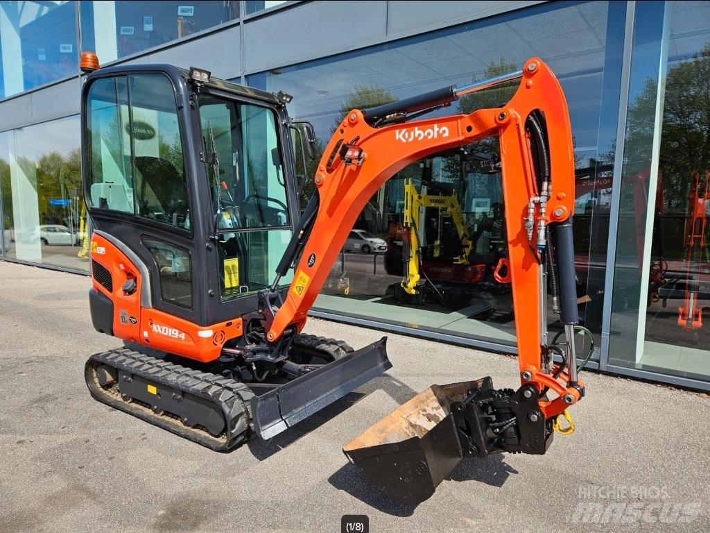 Kubota KX 019-4 ミニ油圧ショベル 7t以下（ミニユンボ・ミニディガー）