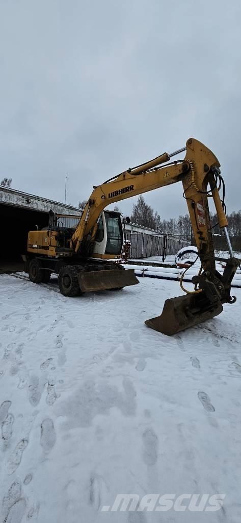 Liebherr A 900 C ホイール式油圧ショベル（パワーショベル・ユンボ・バックホー）