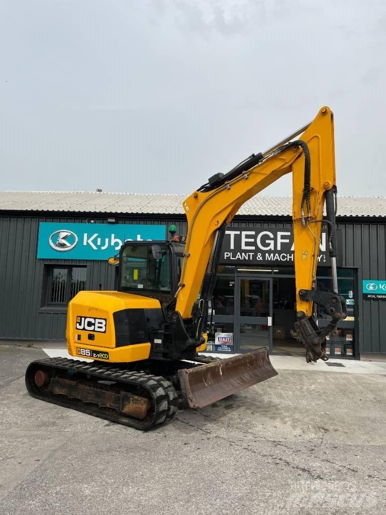 JCB 85 Z-1 中型油圧ショベル 7ｔ-12ｔ（ユンボ・パワーショベル・バックホー）
