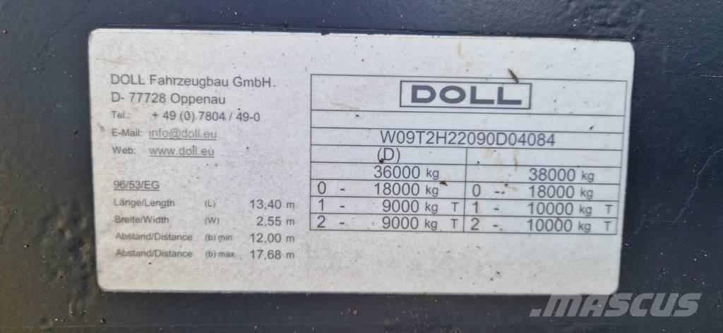 Doll T2H ローローダーセミトレーラー