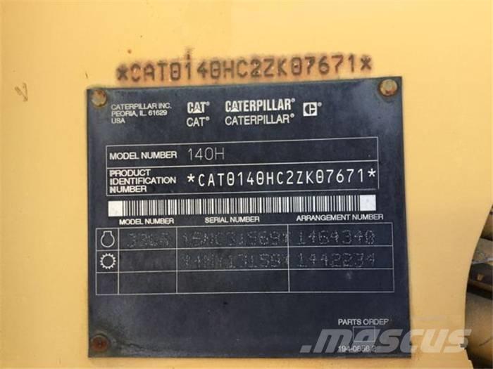 CAT 140 H モーターグレーダー