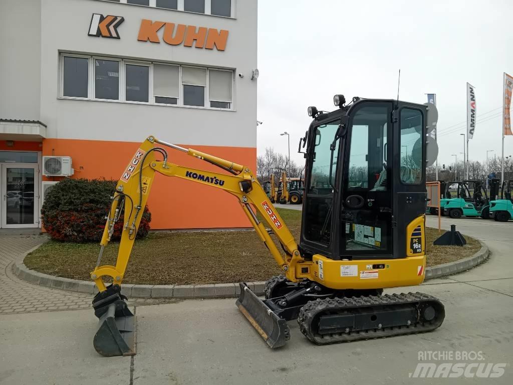 Komatsu PC 16 R-3HS ミニ油圧ショベル 7t以下（ミニユンボ・ミニディガー）