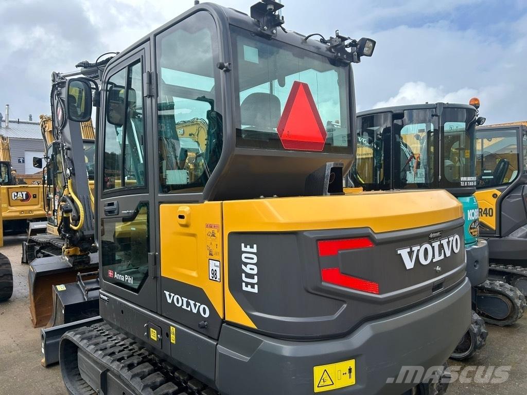 Volvo EC 60 E 中型油圧ショベル 7ｔ-12ｔ（ユンボ・パワーショベル・バックホー）