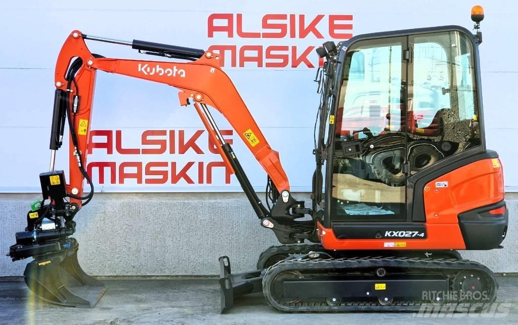 Kubota KX 027-4 ミニ油圧ショベル 7t以下（ミニユンボ・ミニディガー）