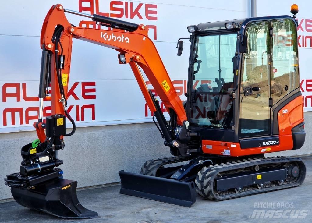 Kubota KX 027-4 ミニ油圧ショベル 7t以下（ミニユンボ・ミニディガー）