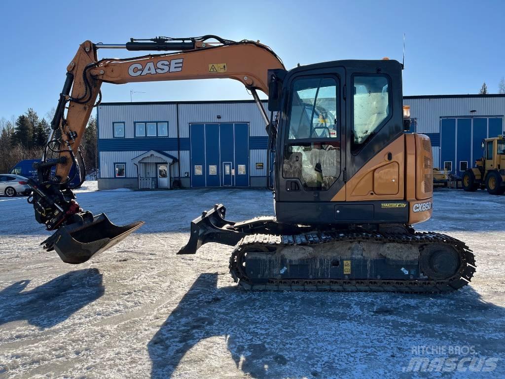 CASE CX 85 D SR 中型油圧ショベル 7ｔ-12ｔ（ユンボ・パワーショベル・バックホー）
